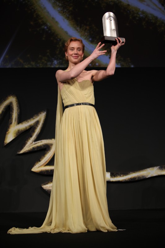 Franziska Petri, awarded Best Actress at the Abu Dhabi Film Festival