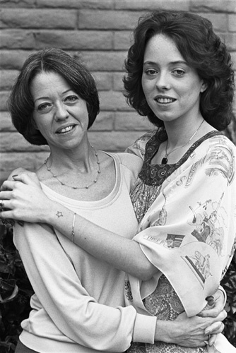 Mackenzie Phillips with her mother