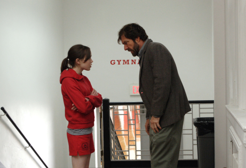 Still of Dennis Quaid and Ellen Page in Smart People (2008)