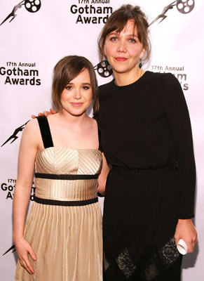 Maggie Gyllenhaal and Ellen Page