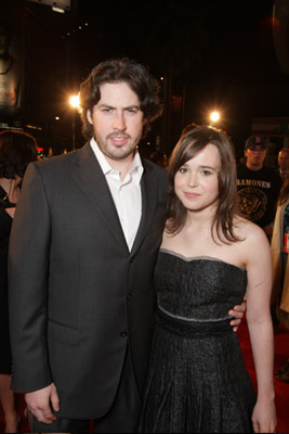 Ellen Page and Jason Reitman at event of Juno (2007)