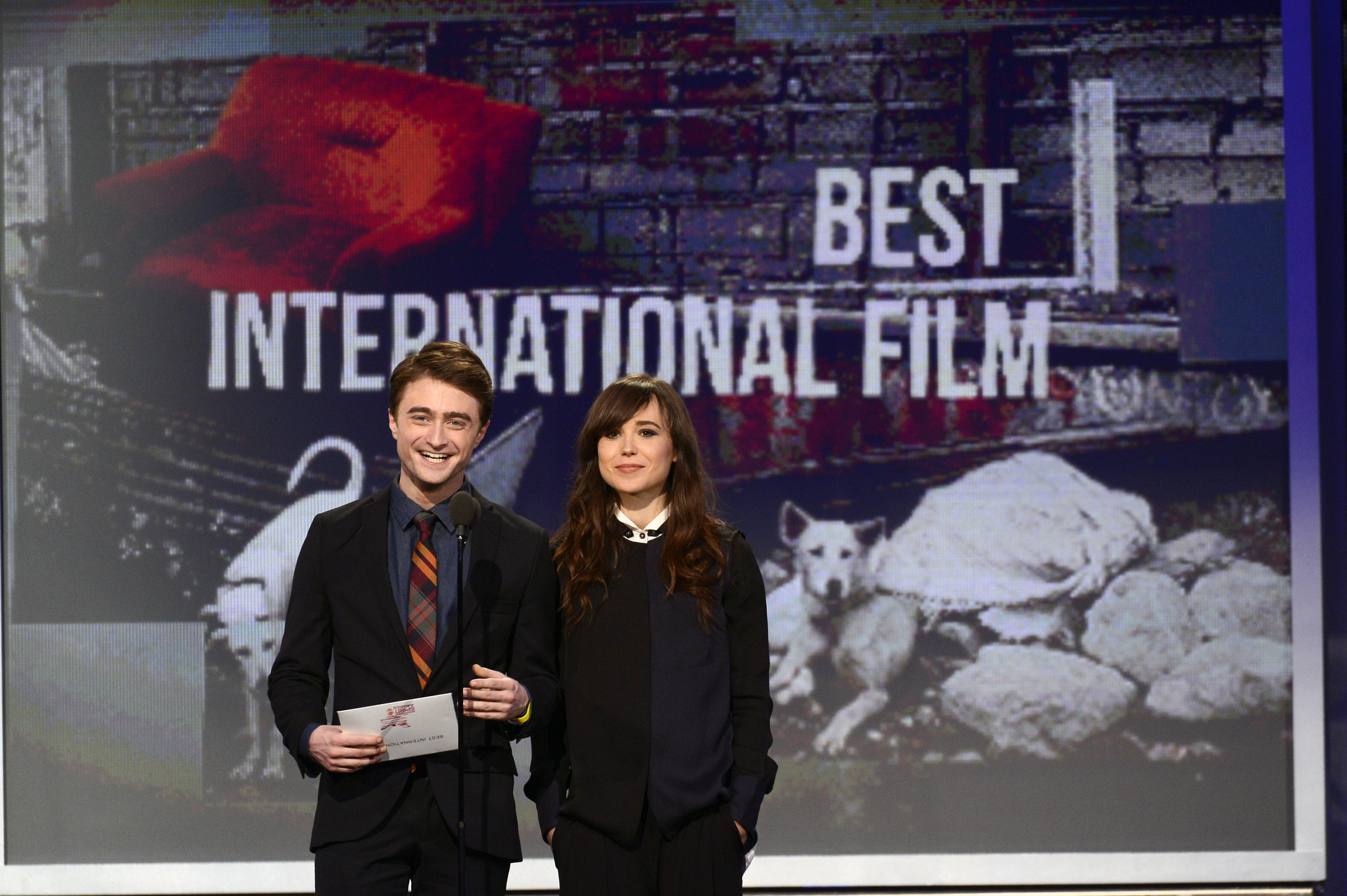 Ellen Page and Daniel Radcliffe