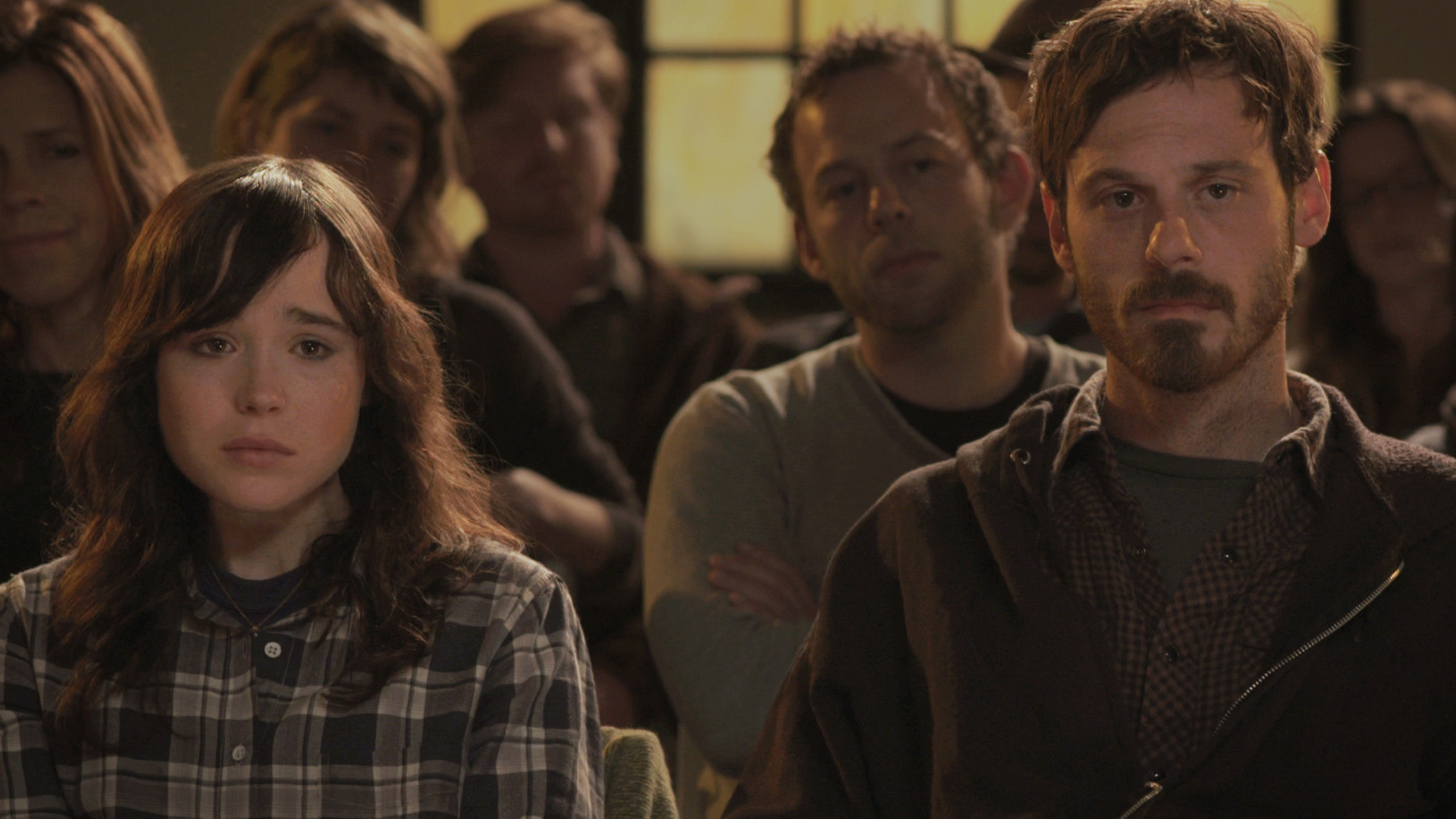 Still of Ellen Page and Scoot McNairy in Touchy Feely (2013)