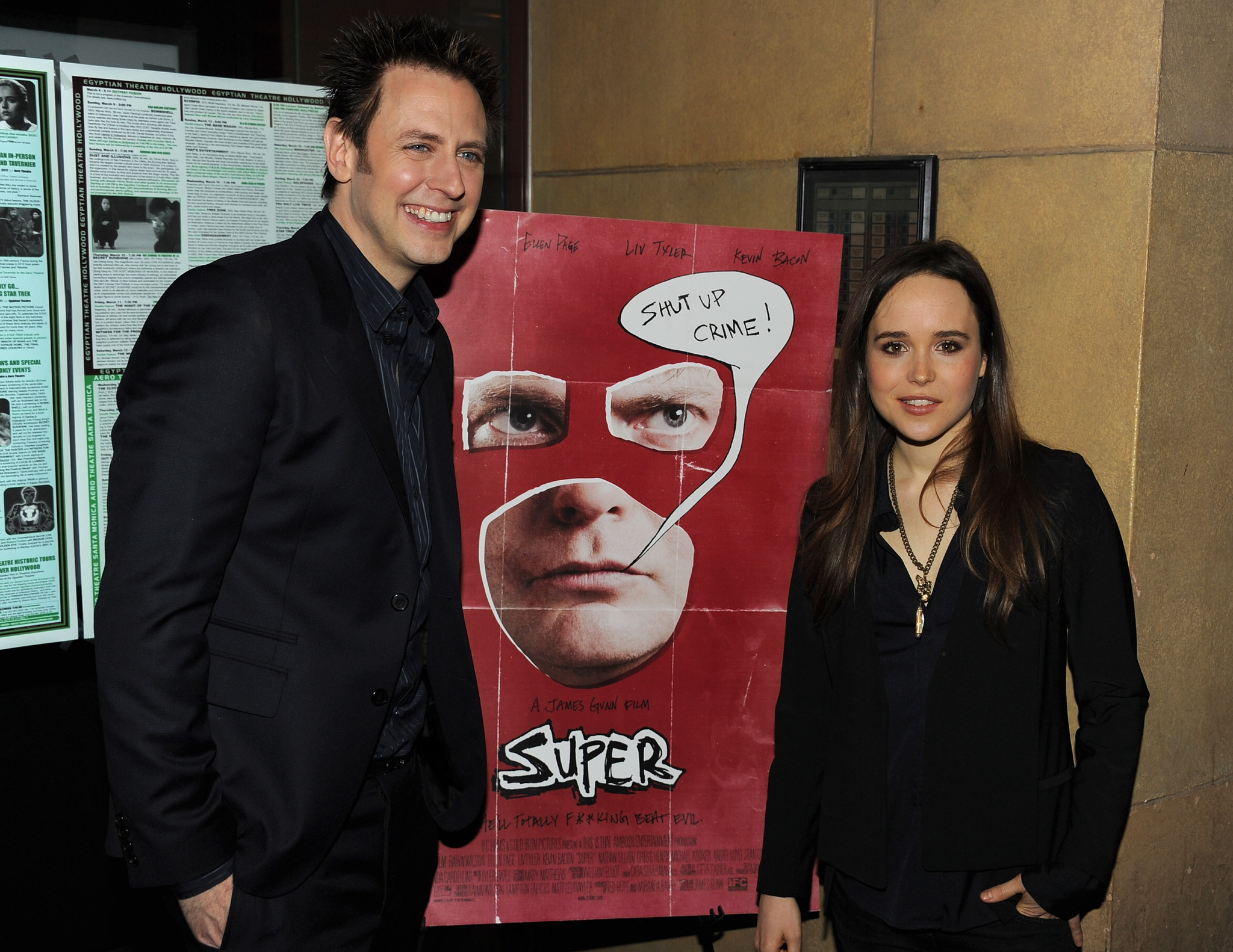 James Gunn and Ellen Page at event of Super (2010)