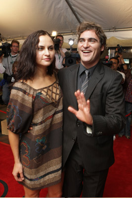 Joaquin Phoenix and Rain Phoenix at event of Reservation Road (2007)