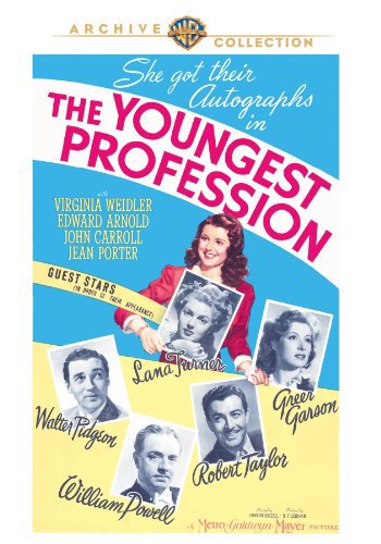 William Powell, Robert Taylor, Lana Turner, Greer Garson, Walter Pidgeon and Virginia Weidler in The Youngest Profession (1943)