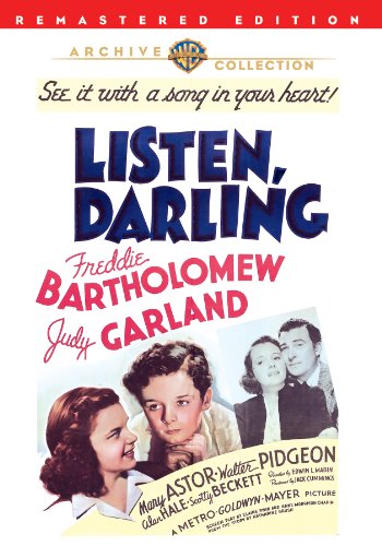 Judy Garland, Mary Astor, Freddie Bartholomew and Walter Pidgeon in Listen, Darling (1938)