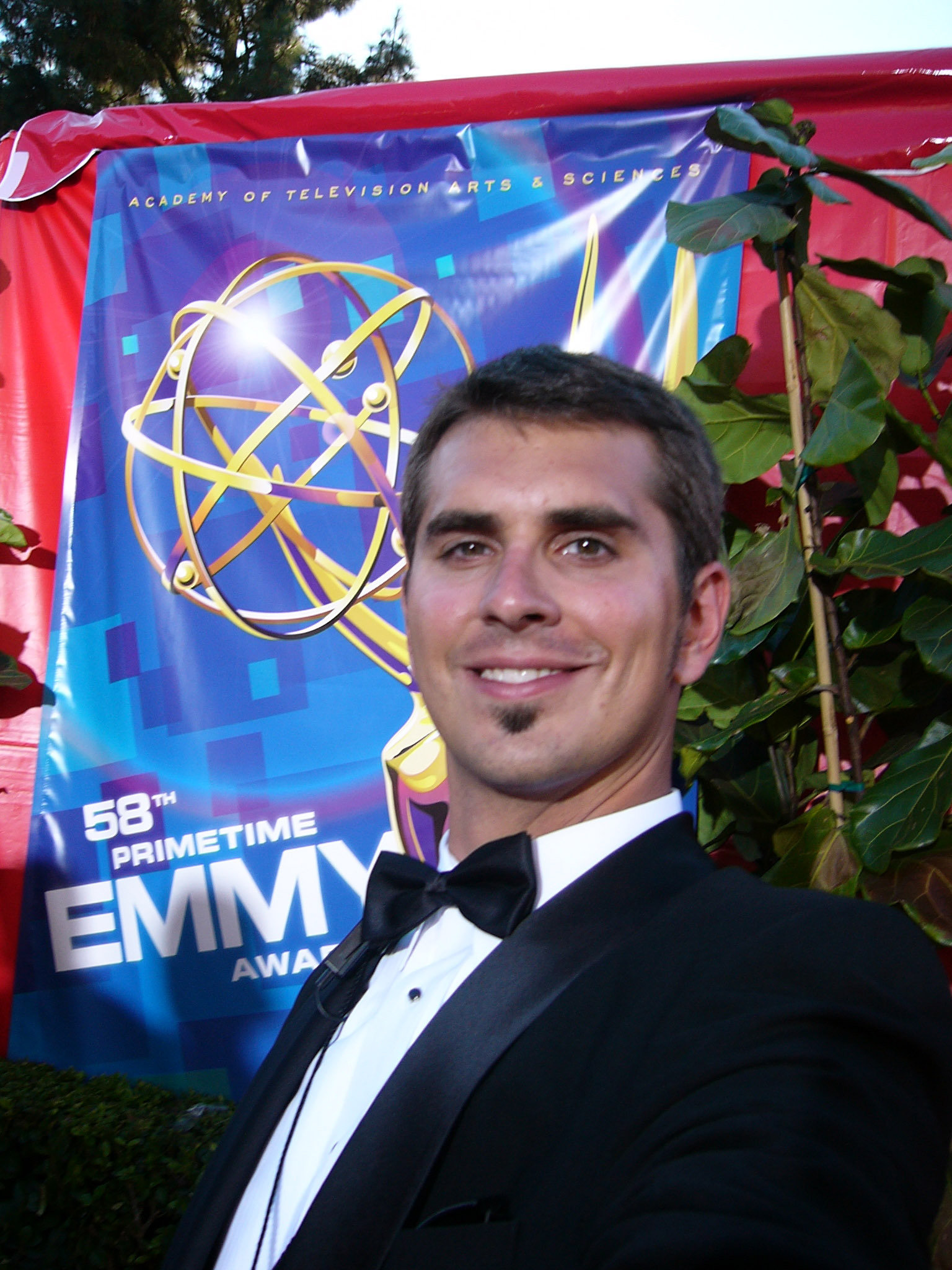A self Portrait at the 58th Primetime Emmy Awards.