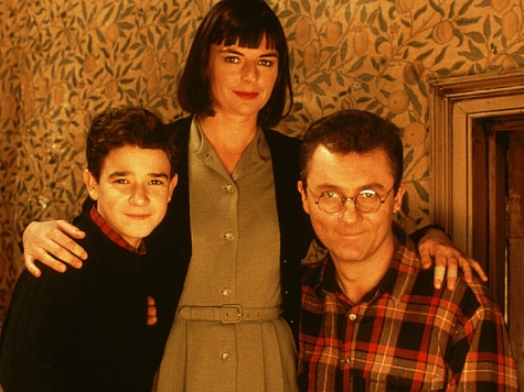 The Lender family - Peter (Bradley Pierce), Victoria (Doon Mackichan) and Joe (Aden Gillett).