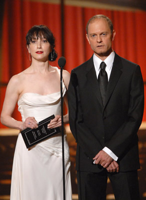 David Hyde Pierce and Bebe Neuwirth