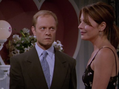 Still of David Hyde Pierce and Jane Leeves in Frasier (1993)