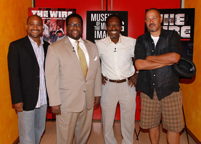 Seth Gilliam, Clark Johnson, Clarke Peters and Wendell Pierce at event of Blake (2002)