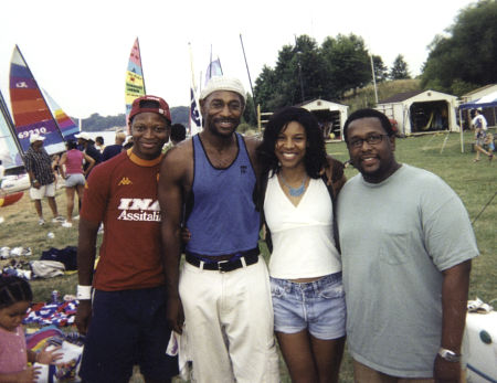 (l to r) Larry Gilliard Jr., Larry Hull, Wendy Granthan, Wendell Pierce