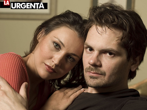 Florin Piersic jr. and Daniela Nane in EMERGENCY ROOM (TV series)