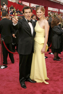 Rosamund Pike and Joe Wright