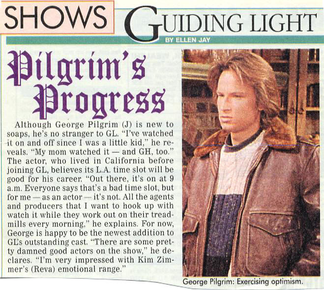 Guiding Light Interview Pilgrim's Progress by Ellen Jay