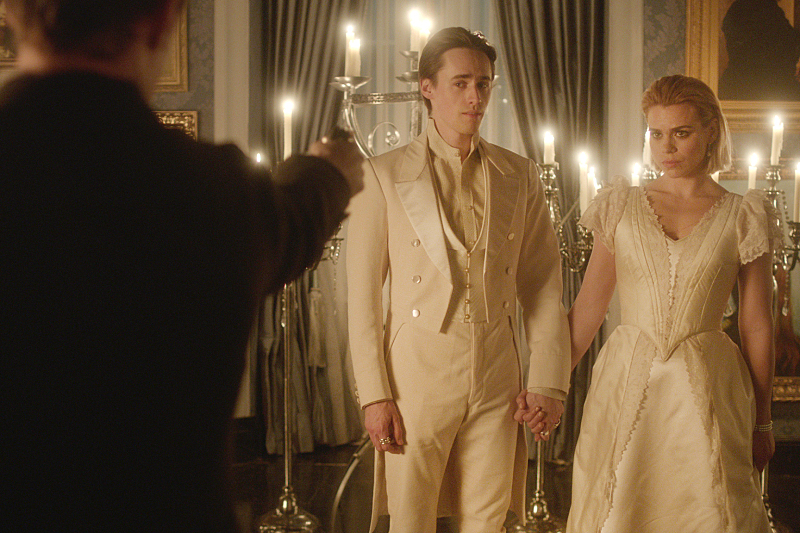 Still of Reeve Carney and Billie Piper in Penny Dreadful (2014)