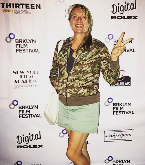 Director/Writer Sarah Pirozek at the Brooklyn Film Festival