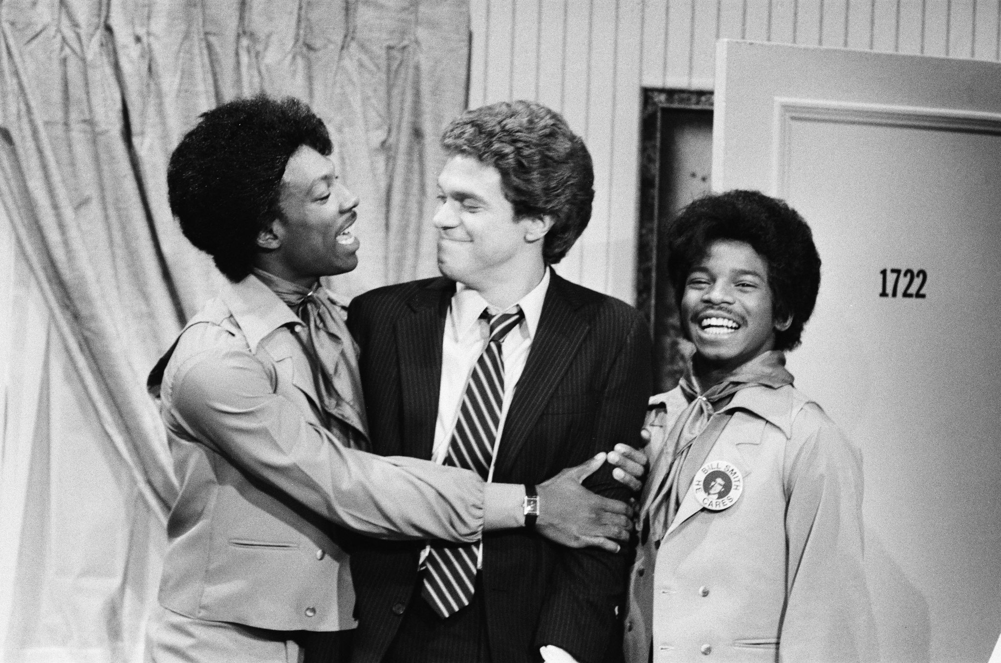 Still of Eddie Murphy, Joe Piscopo and Clint Smith in Saturday Night Live (1975)