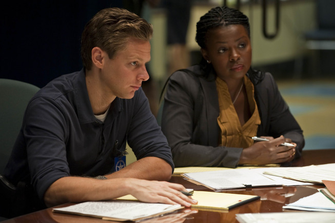 Still of Jacob Pitts and Erica Tazel in Justified (2010)