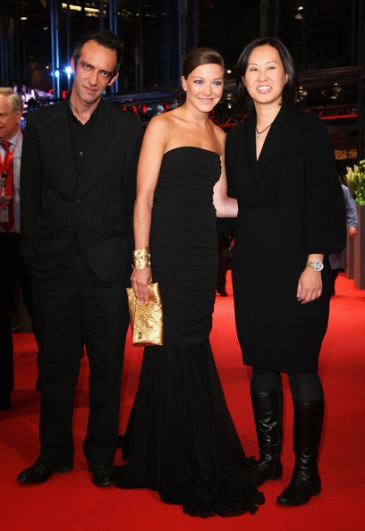 Jury members Rafi Pitts, actress Hannah Herzsprung and Jury member In-Ah Lee attend the premiere for 'The International' as part of the 59th Berlin Film Festival at the Berlinale Palast on February 5, 2009 in Berlin, Germany.
