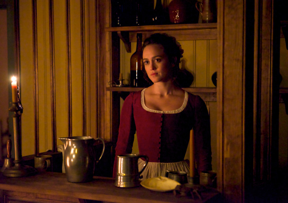 Anna Strong played by Heather Lind in AMC's TURN