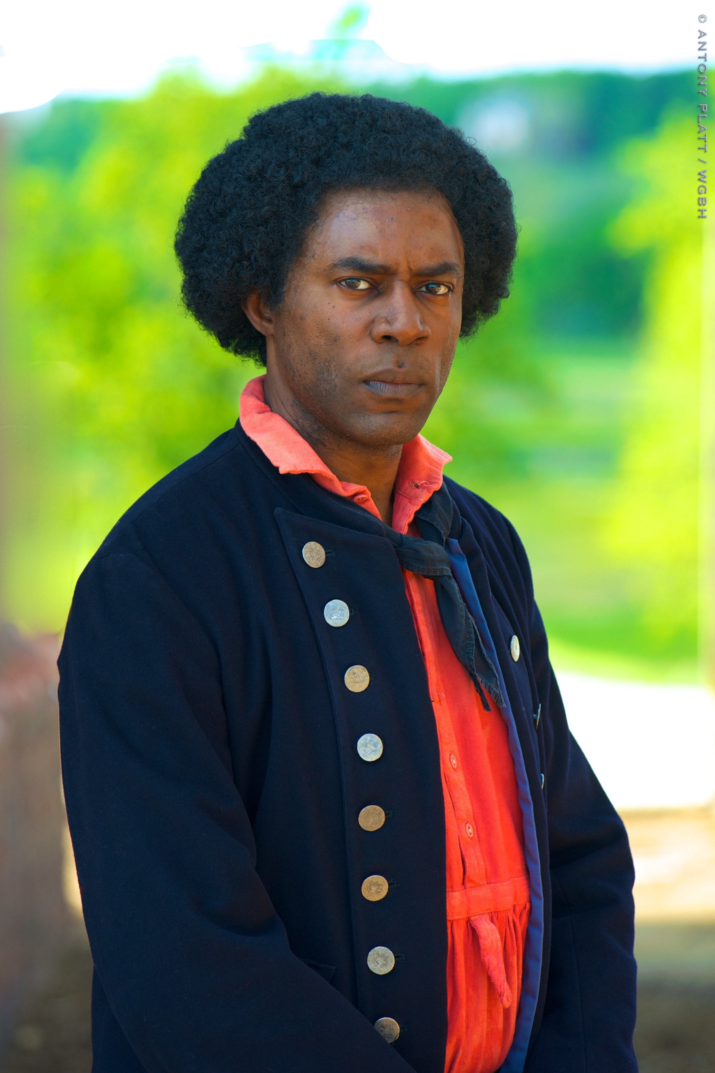 Richard Brooks as Fredrick Douglas in The Abolitionists.