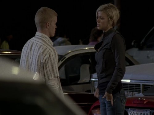 Still of Jesse Plemons and Adrianne Palicki in Friday Night Lights (2006)