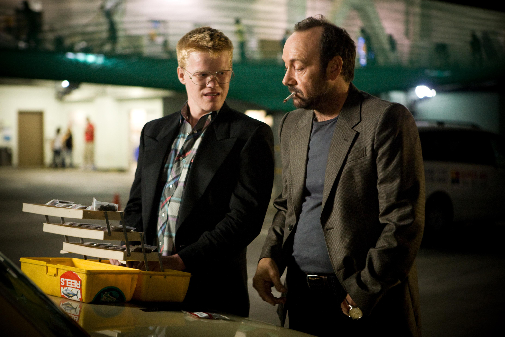 Still of Kevin Spacey and Jesse Plemons in Shrink (2009)