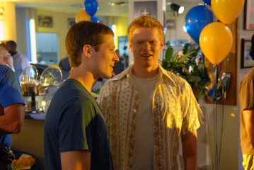 Still of Jesse Plemons and Zach Gilford in Friday Night Lights (2006)