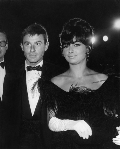 Roddy McDowall and Suzanne Pleshette