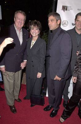 George Clooney, Suzanne Pleshette and Tom Poston