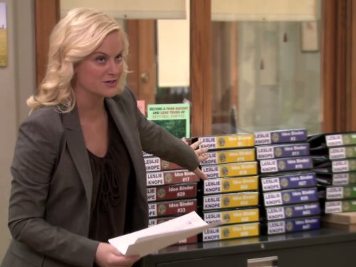 Still of Amy Poehler in Parks and Recreation (2009)