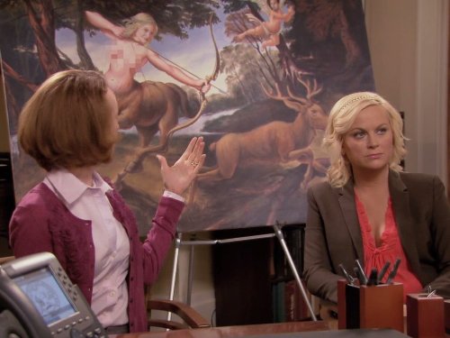 Still of Amy Poehler in Parks and Recreation (2009)