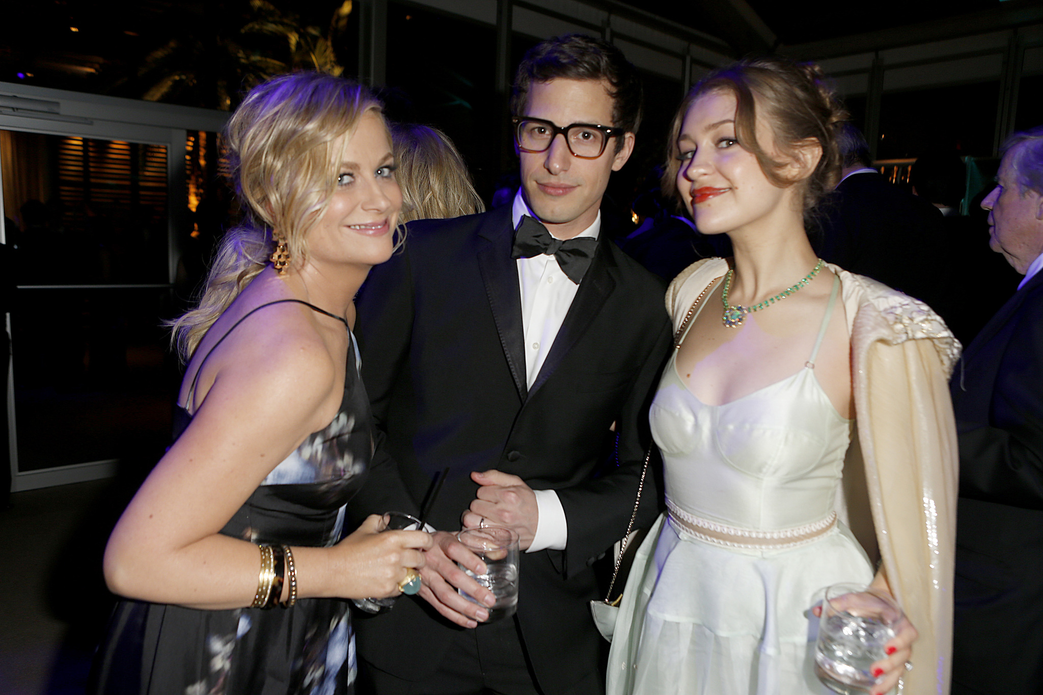 Amy Poehler, Andy Samberg and Joanna Newsom