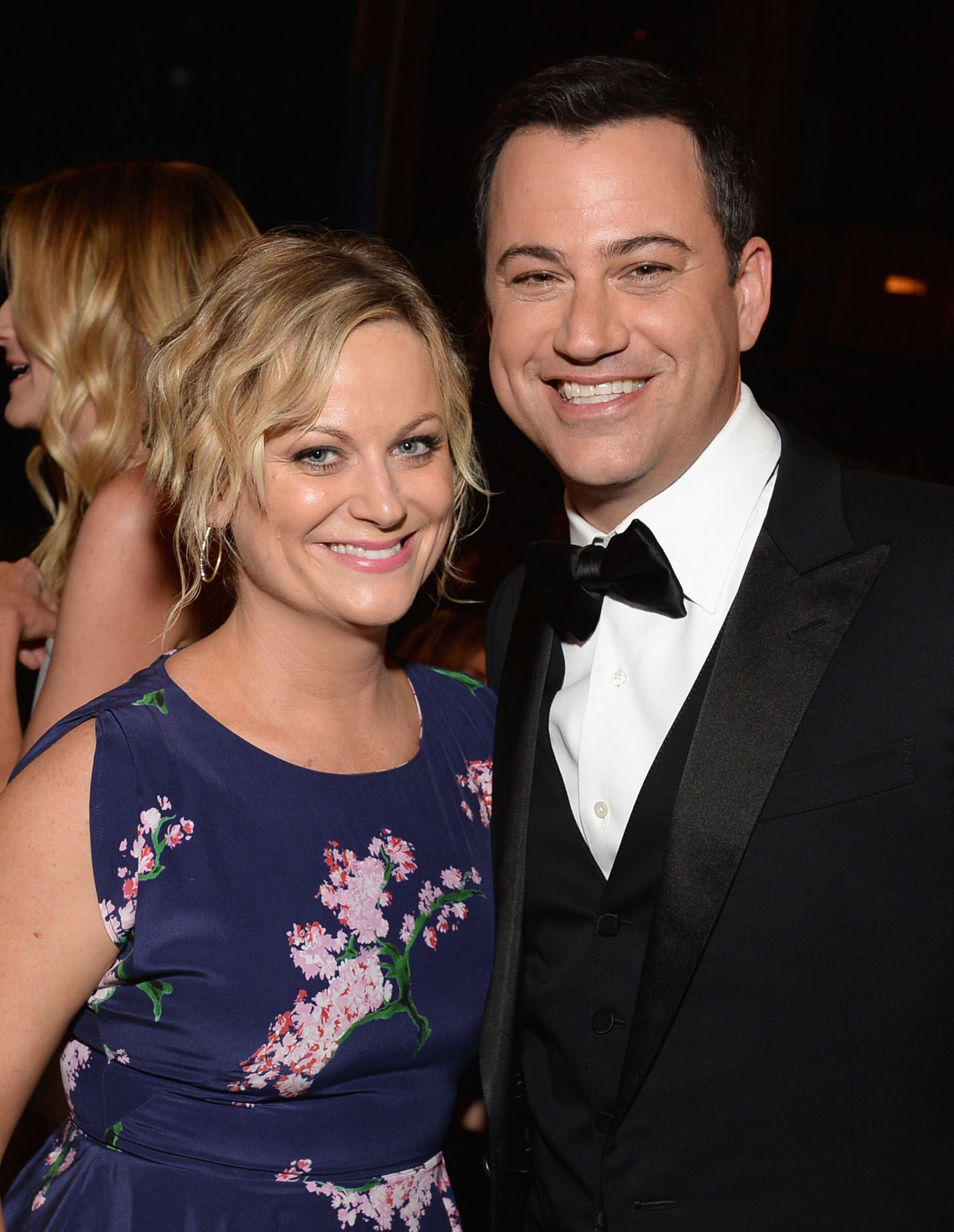 Jimmy Kimmel and Amy Poehler