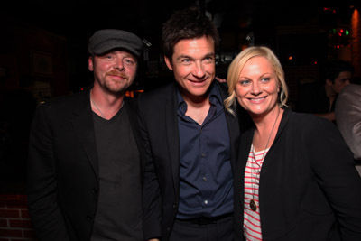 Jason Bateman, Simon Pegg and Amy Poehler at event of Extract (2009)