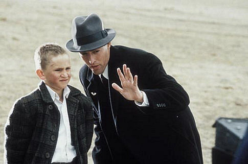 Duel Farnes as Irwin (left) receiving direction from Mark Polish