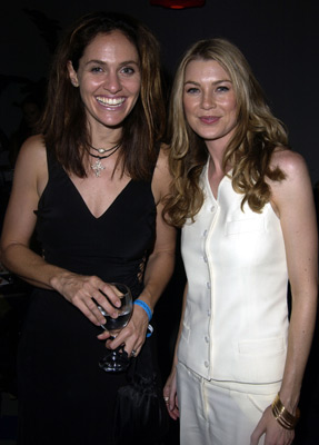 Amy Brenneman and Ellen Pompeo at event of Moonlight Mile (2002)