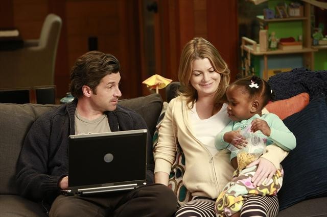 Still of Patrick Dempsey and Ellen Pompeo in Grei anatomija (2005)