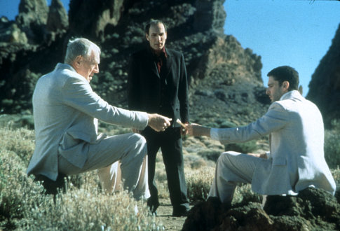 Leonardo Sbaraglia, Eusebio Poncela and Max Von Sydow