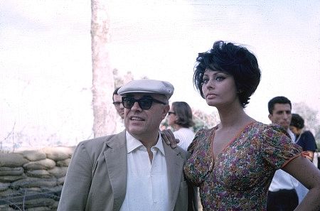 Sophia Loren and husband Carlo Ponti, c. 1965.