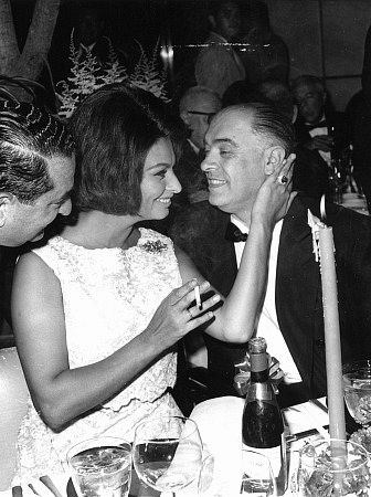 Sophia Loren with husband Carlo Ponti, 1962.