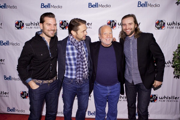 Whistler Film Festival: (L) Mark Montefiore, Jason Priestly, Richard Dreyfuss, Aaron Poole