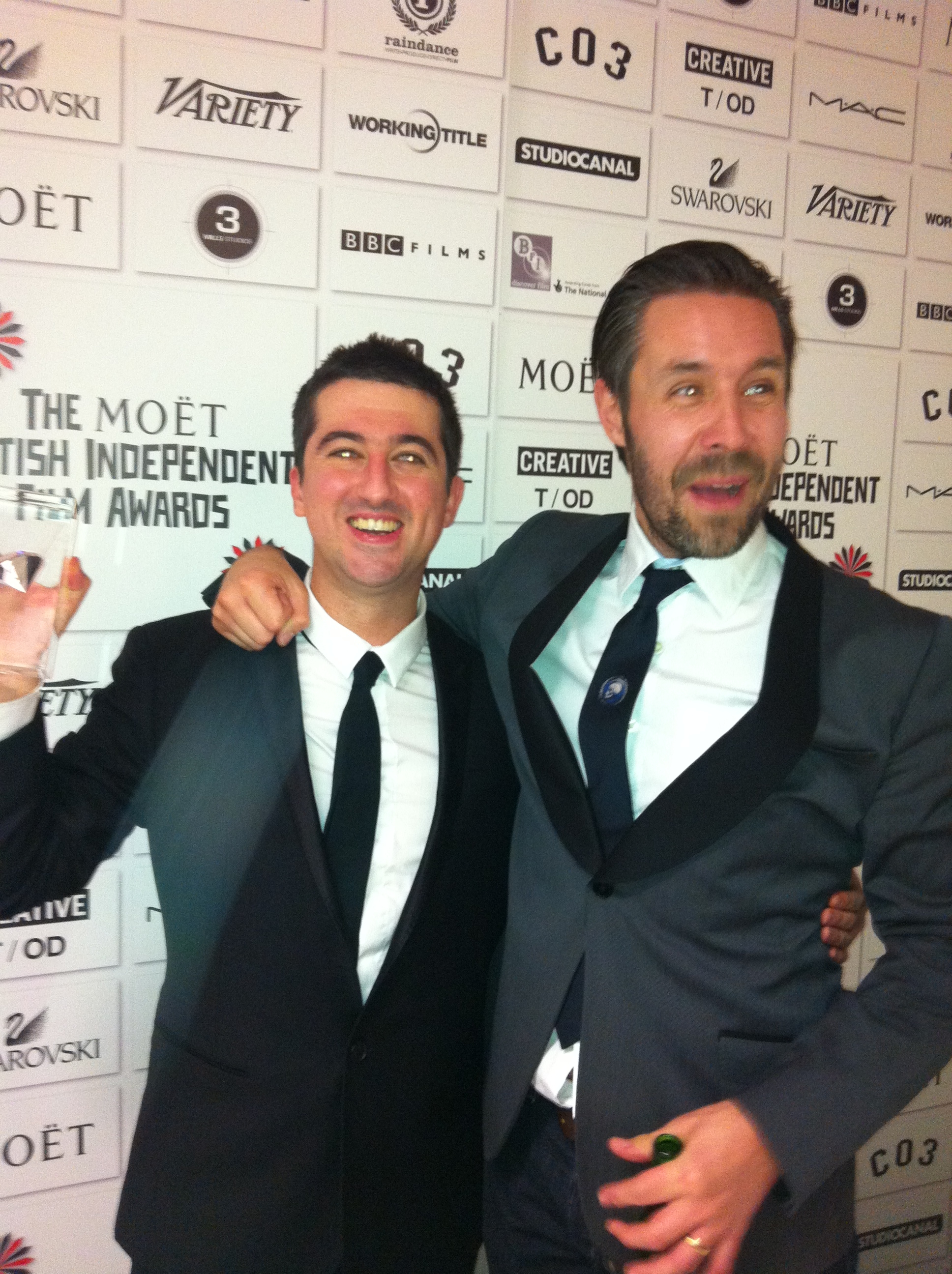 Paddy Considine & Paul Popplewell BIFA Awards