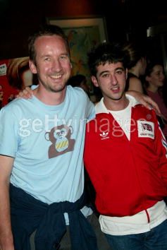 Andrew Eaton & Paul Popplewell, 24 Hour Party People New York Premiere 2002