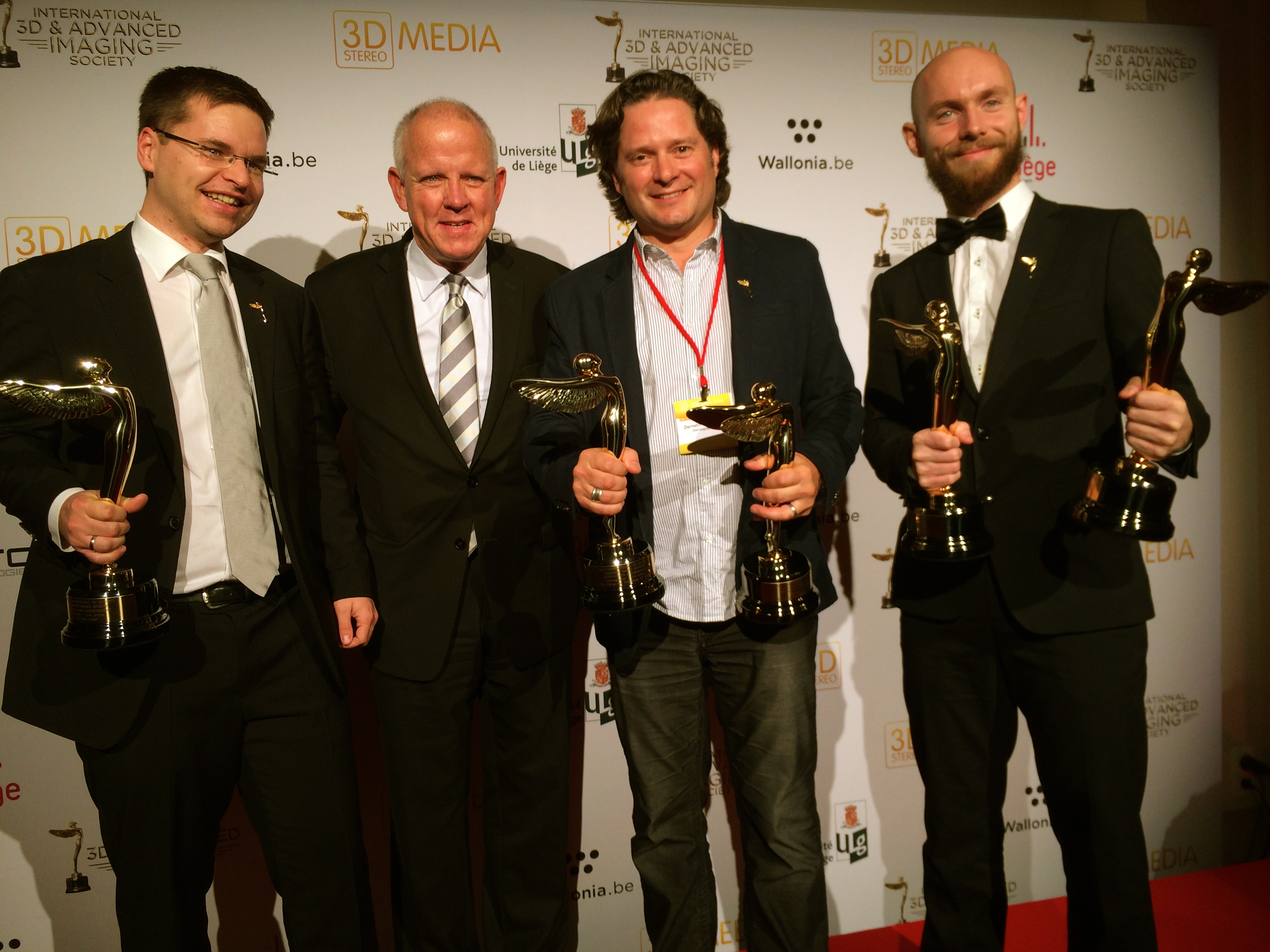 2014 European 3D Awards in Belgium with Jim Chabin President of The International 3D Society