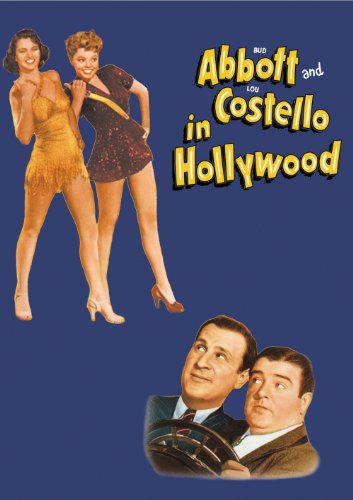 Bud Abbott, Lou Costello, Jean Porter and Frances Rafferty in Bud Abbott and Lou Costello in Hollywood (1945)