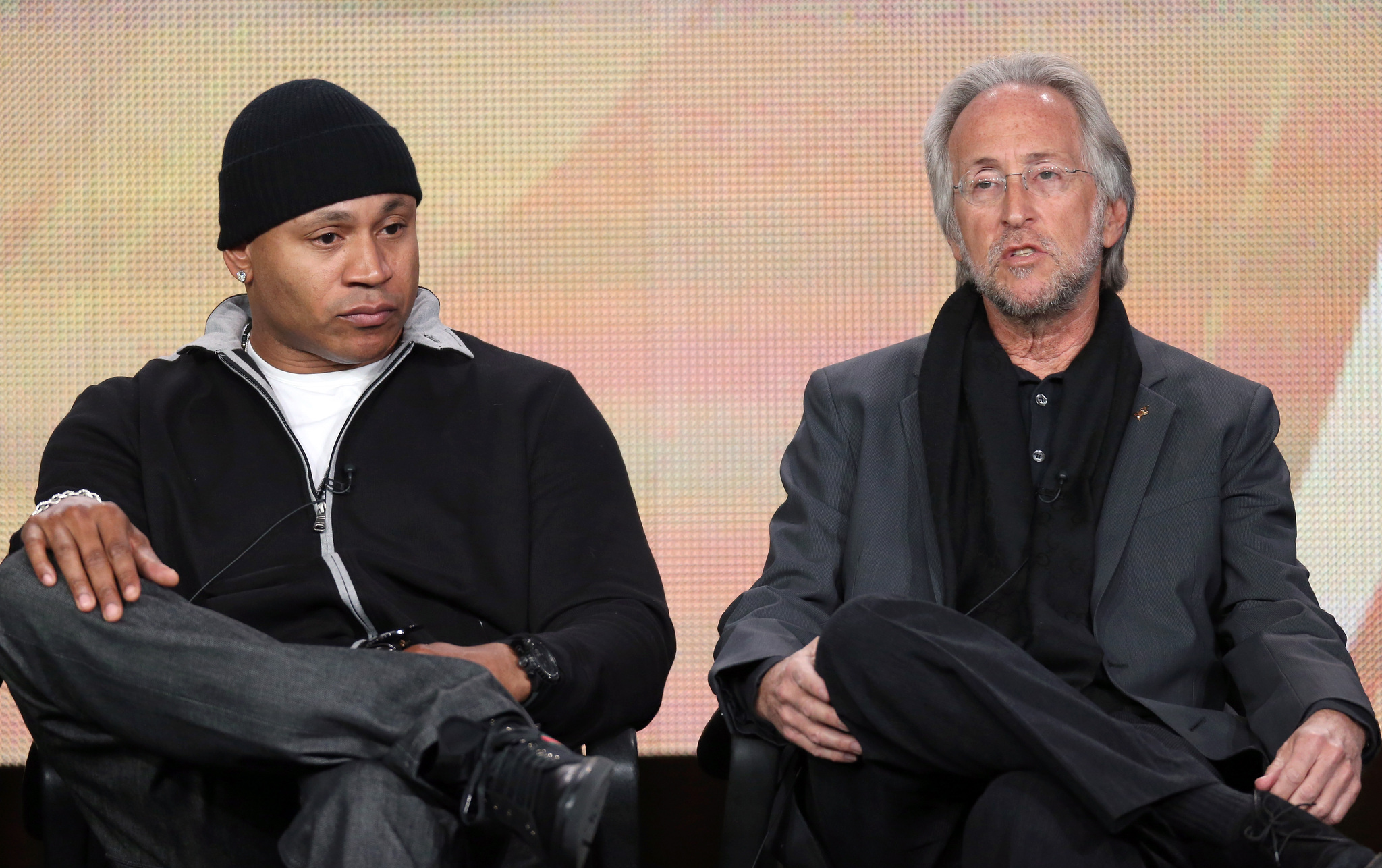 LL Cool J and Neil Portnow