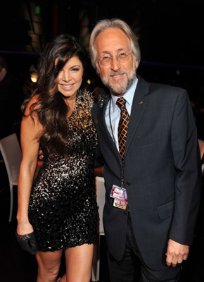 Fergie and Neil Portnow